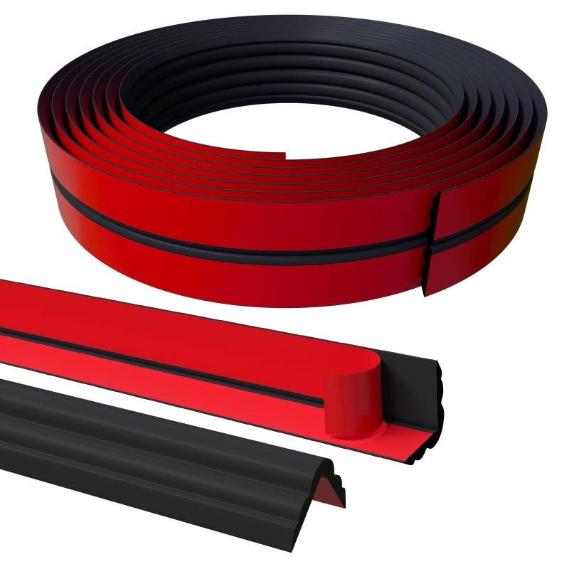 Pluden Wall Corner Protector Peel and Stick Corner Trim Molding  Flexible Inside & Outside Wall Edge Protector Guard  1.6In x 20FT Self Adhesive Moulding Trim Strip for Edge Ceiling - Image 1